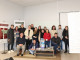 Acadêmicos do curso de Matemática com os pesquisadores convidados 