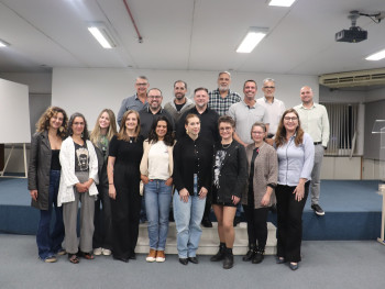 Representantes das instituições parceiras do Aceleracoop Incubação
