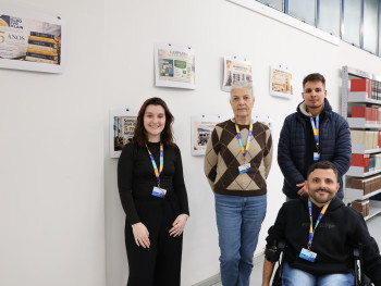 Exposição 15 anos da Biblioteca