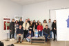 Acadêmicos do curso de Matemática com os pesquisadores convidados 
