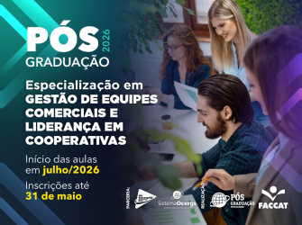 Pós em Gestão de Equipes Comerciais e Liderança em Cooperativas