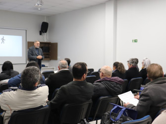 Roberto Morais dando as boas-vindas