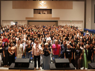 Calouros no Centro de Eventos