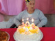 Dona Florisbela comemorando seu aniversário neste ano