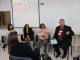 Roberto Sampaio falando sobre a Biblioteca Amigos do Bairro Empresa