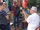 Liceo conversando com os visitantes na Expointer
