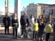 Representantes da Faccat na Praça em Taquara