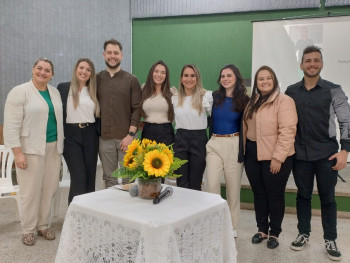 Grupo dos acadêmicos da Faccat