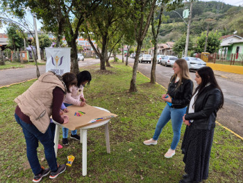 Ação realizada junto à comunidade