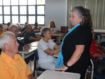 Ministrante foi a professora e nutricionista Maria Juliana Batista Nunes.