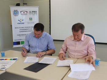 Assinatura do  Acordo de Cooperação Técnica na Faccat