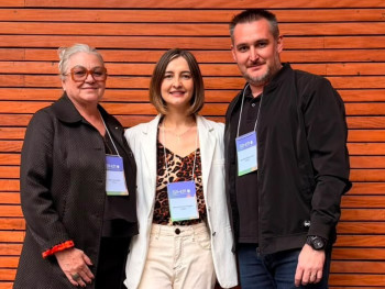 Angela, Dieila e Marcos