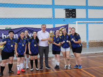 Equipe feminina campeã 2025