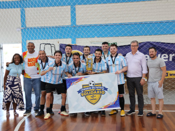 Equipe masculina campeã 2025