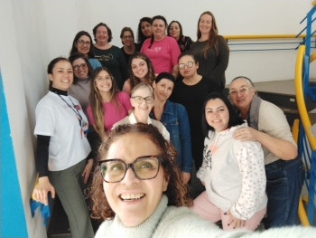 Participantes do curso de Capacitação para Cuidadores de Idosos