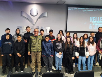 Alunos da Escola Zeferino, de Taquara