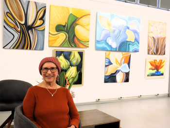 Artista plástica  Luci Rangel Diefenbach 