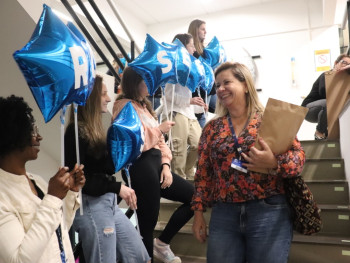 Homenagem da turma "Identidade Profissional Docente" aos docentes da Faccat