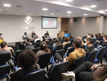 Encontro ocorreu no auditório 3 do Centro de Eventos da Faccat