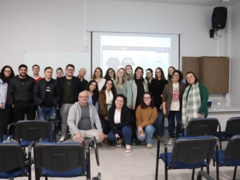 Alunos que apresentaram seus trabalhos