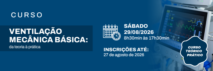 Banner do curso de Ventilação Mecânica
