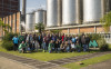 Acadêmicos na  unidade da Heineken, em Igrejinha