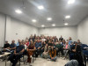 Momento de integração entre acadêmicos e idosos