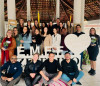 Mestrandas da Faccat com alguns professores participantes do projeto